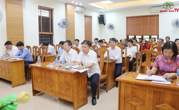 Ủy ban Mặt trận Tổ quốc Việt Nam huyện Quốc Oai tổ chức Hội nghị lần thứ XV khóa XX nhiệm kỳ  2019-2024